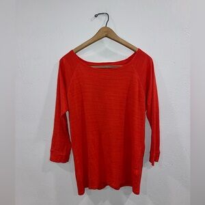 Lilla P women’s long sleeve shirt size XL 100% Pima cotton.